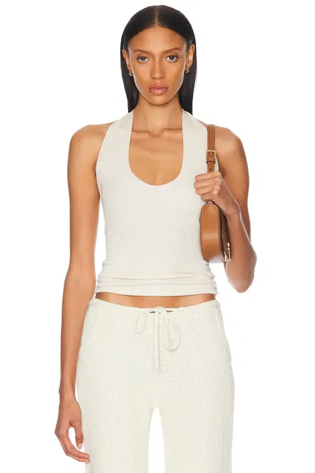 Aya Muse Knit Halter Top