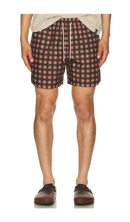 Coffee Lumo Swim Shorts