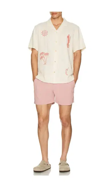 OAS Blush Nylon Swim Shorts | Thumbnail 4