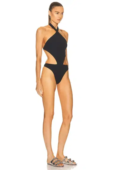 Alaïa Trikini One Piece Swimsuit | Thumbnail 2 Alaïa Trikini One Piece Swimsuit | Thumbnail 2