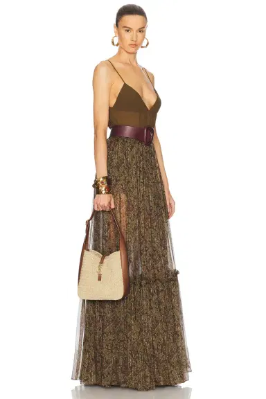Saint Laurent Small Le 5 A 7 Supple Hobo Bag | Thumbnail 2 Saint Laurent Small Le 5 A 7 Supple Hobo Bag | Thumbnail 2