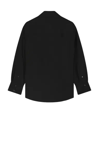 Bottega Veneta Matches Detail Light Wool Long Sleeve Shirt | Thumbnail 2 Bottega Veneta Matches Detail Light Wool Long Sleeve Shirt | Thumbnail 2