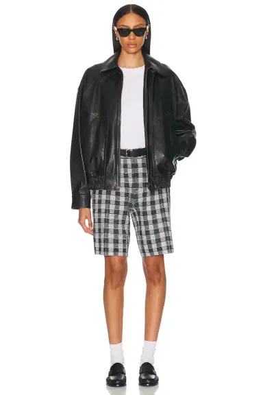Guest In Residence Gingham Bermuda Short | Thumbnail 7