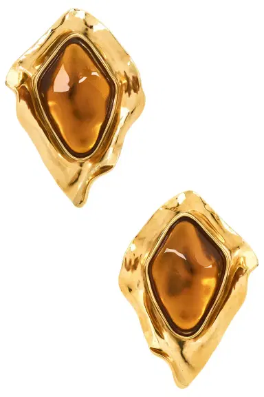 Saint Laurent Resin Earrings | Thumbnail 1 Saint Laurent Resin Earrings | Thumbnail 1