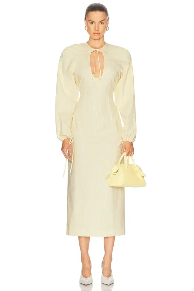 Rowen Rose Long Sleeve Midi Dress