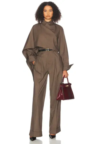 Helsa The Paperbag Trouser | Thumbnail 8