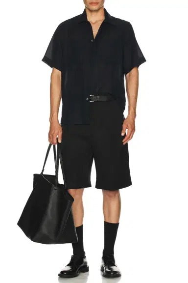 AMI PARIS Short Sleeve Classic Shirt | Thumbnail 4