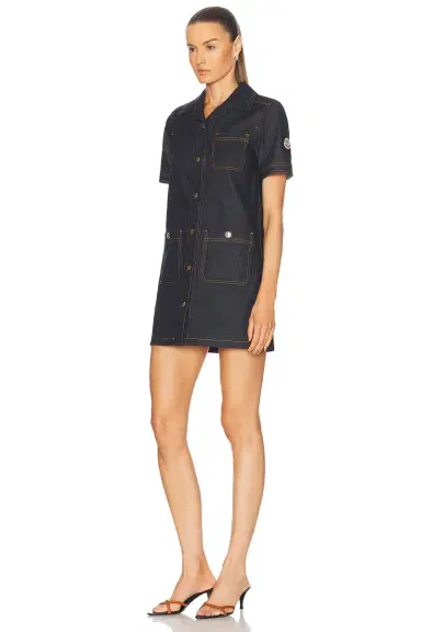 Moncler Button Up Mini Dress | Thumbnail 2