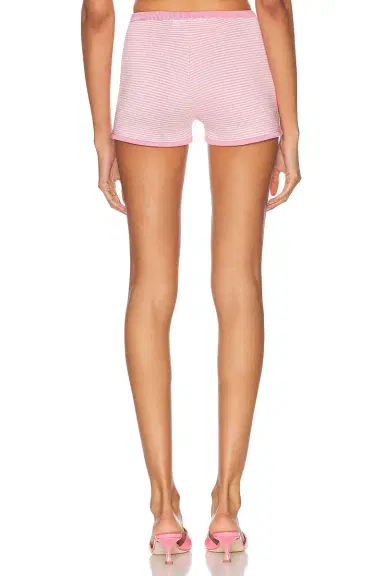 Calle Del Mar Micro Stripe Lycra Mini Short | Thumbnail 4