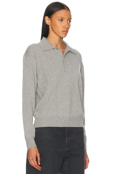 Saint Laurent Polo Sweater | Thumbnail 2