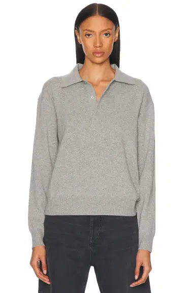 Saint Laurent Polo Sweater | Thumbnail 1