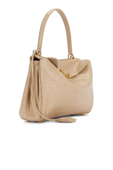 Balenciaga Rodeo Embossed Croc Small Top Handle Bag | Thumbnail 5