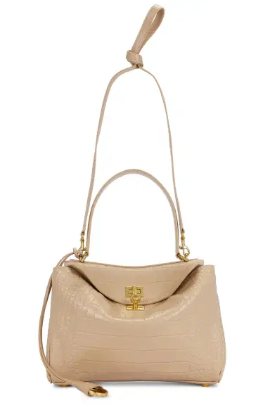 Balenciaga Rodeo Embossed Croc Small Top Handle Bag | Thumbnail 1