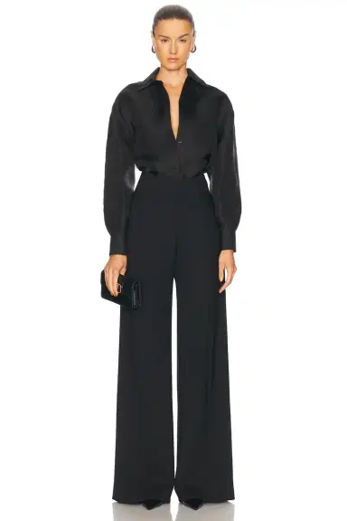 Carolina Herrera Wide Leg Pant | Thumbnail 5 Carolina Herrera Wide Leg Pant | Thumbnail 5