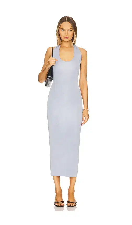 L'Academie Camryn Midi Knit Dress
