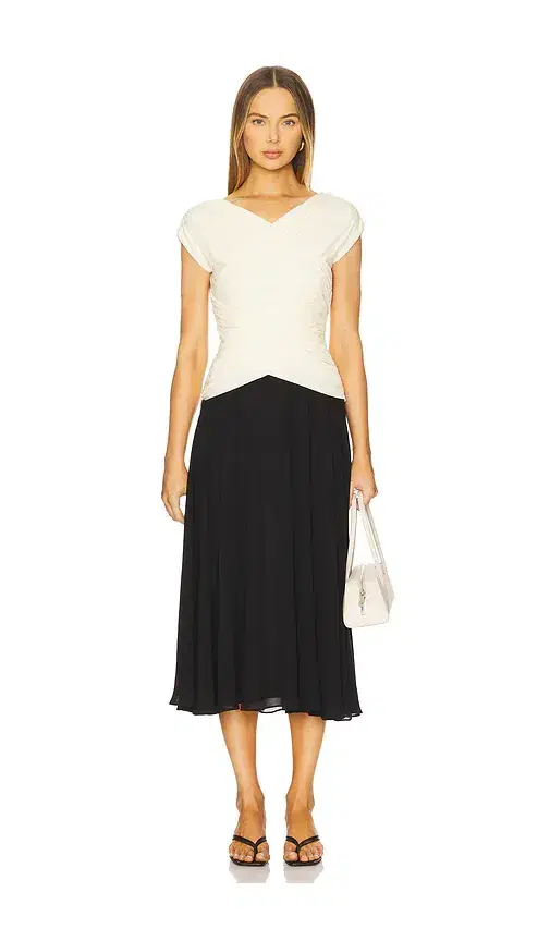 L'Academie Mikah Midi Dress