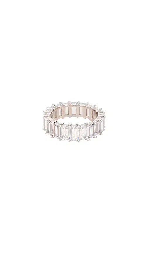 The M Jewelers NY The Emerald Cut Pave Ring
