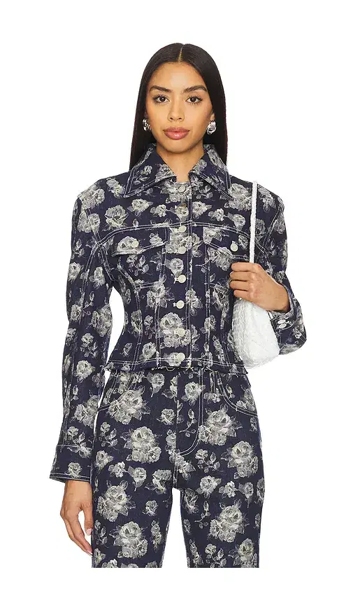 Yuhan Wang Rose Slim Fit Jacket