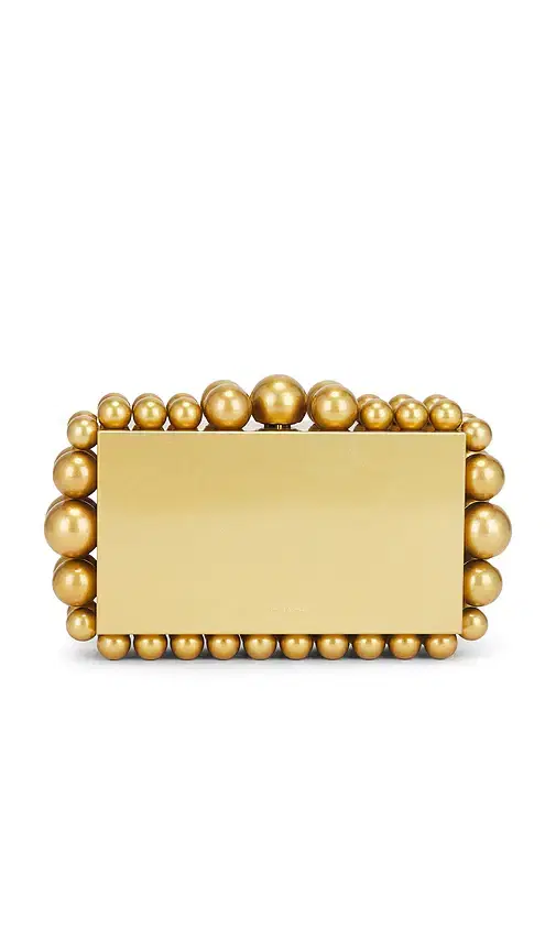 Cult Gaia Eos Metal Clutch