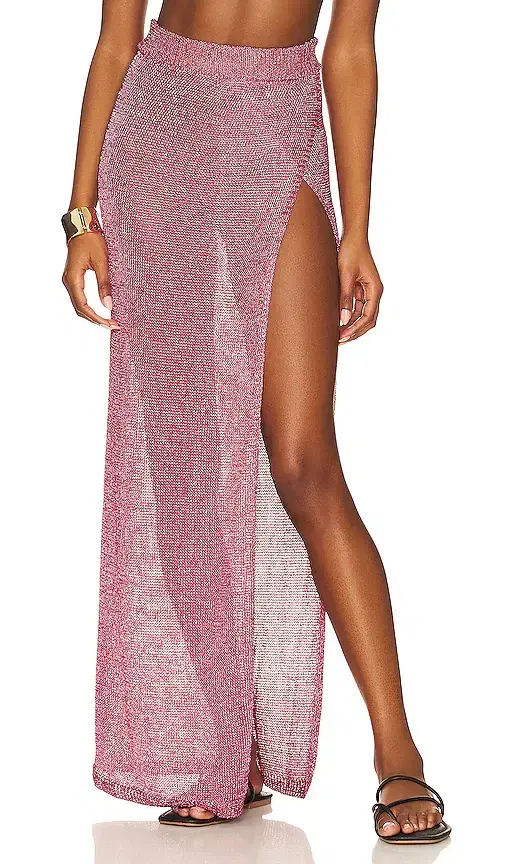 superdown Keva Wrap Maxi Skirt