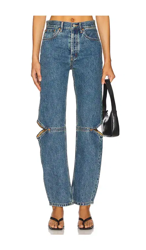 STILL HERE Cowgirl Straight Jeans