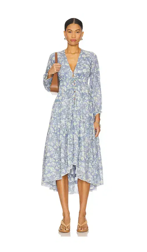 Free People Pappiet Midi Dress