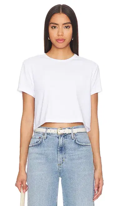 Cuts Almost Friday Tee Cropped | Thumbnail 1