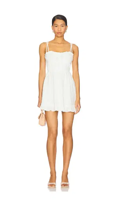 For Love & Lemons Edie Eyelet Slip Dress | Thumbnail 1 For Love & Lemons Edie Eyelet Slip Dress | Thumbnail 1