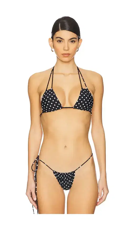 Indah Bongo Triangle Halter Bikini Top