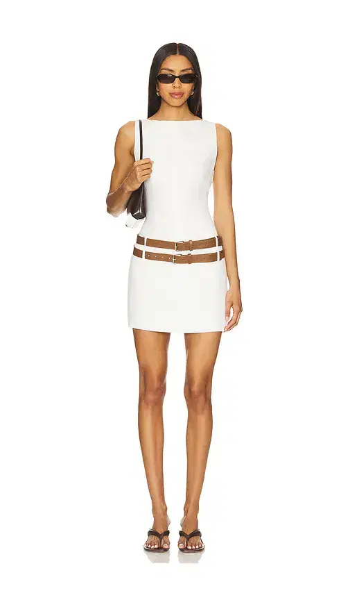 LIONESS x REVOLVE Ethereal Buckle Mini Dress