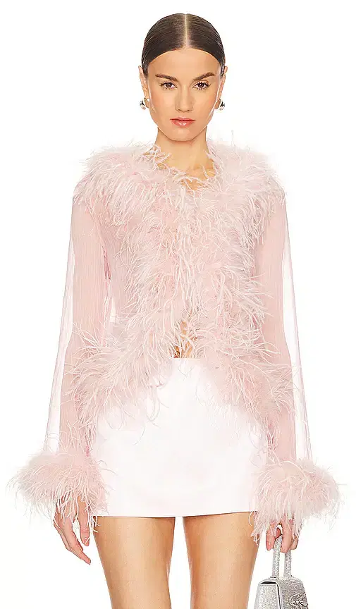 Bubish Gigi Feather Blouse