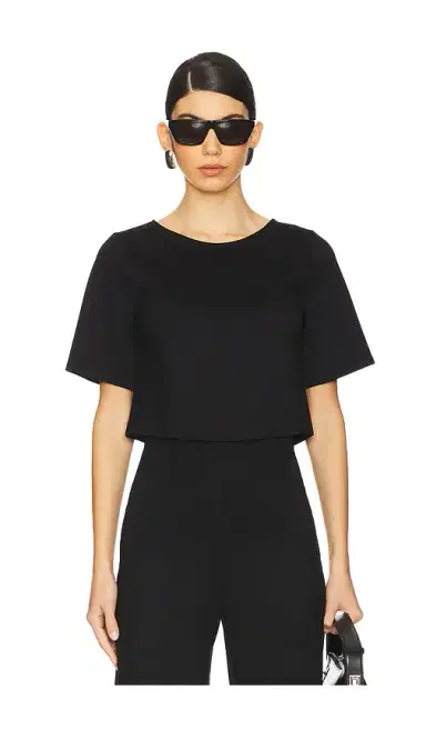 Ripley Rader Ponte Knit Short Sleeve Top | Thumbnail 1