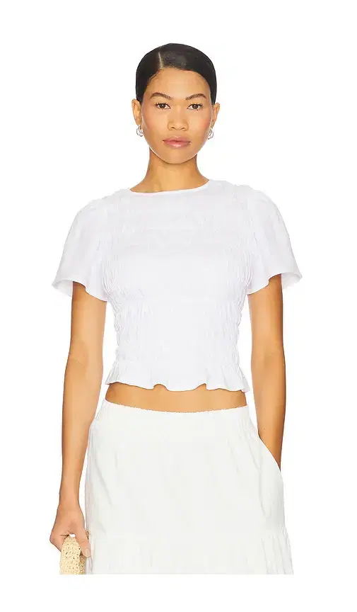 Sanctuary Better Together Smocked Top