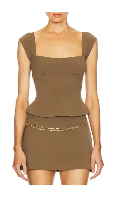 Ettika Hammered Oval Link Chain Belt | Thumbnail 2 Ettika Hammered Oval Link Chain Belt | Thumbnail 2