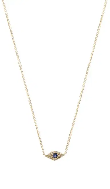 EF COLLECTION Diamond Evil Eye Necklace | Thumbnail 2 EF COLLECTION Diamond Evil Eye Necklace | Thumbnail 2