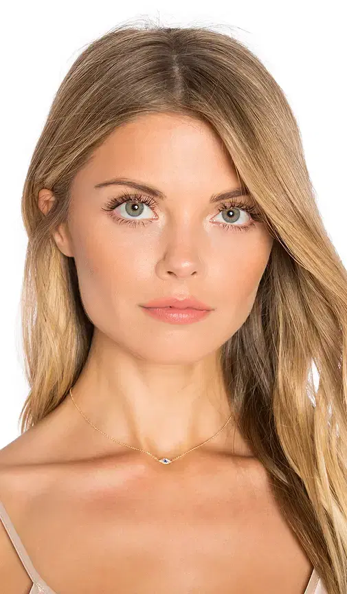 Diamond Evil Eye Necklace