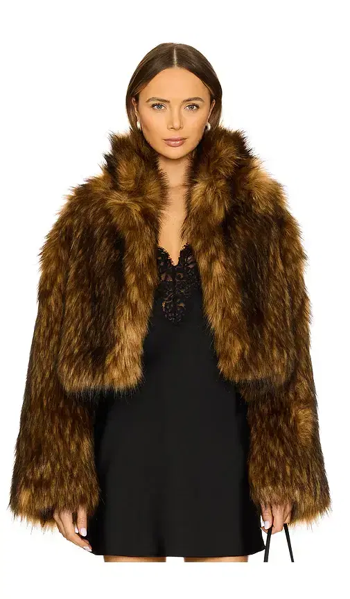 Adrienne Landau Teddy Bomber Jacket