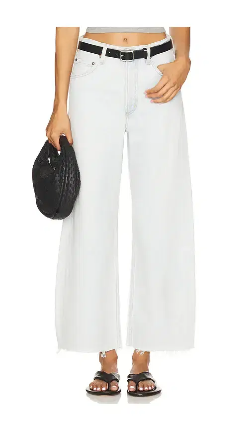 AGOLDE Low Curve Fray Jeans