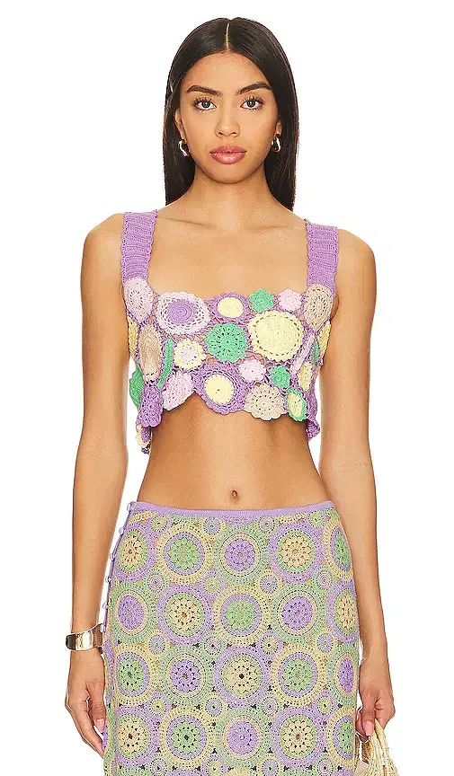 Agua Bendita Tanit Crop Top