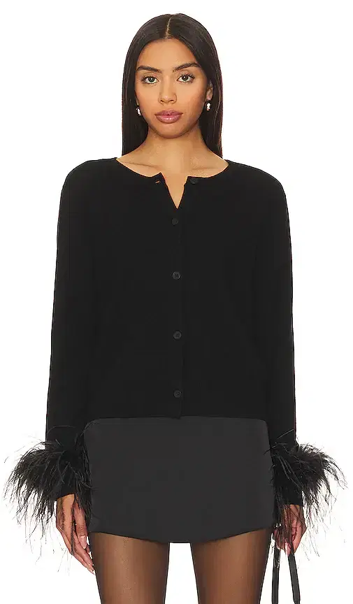 Shushu Feather Cardigan