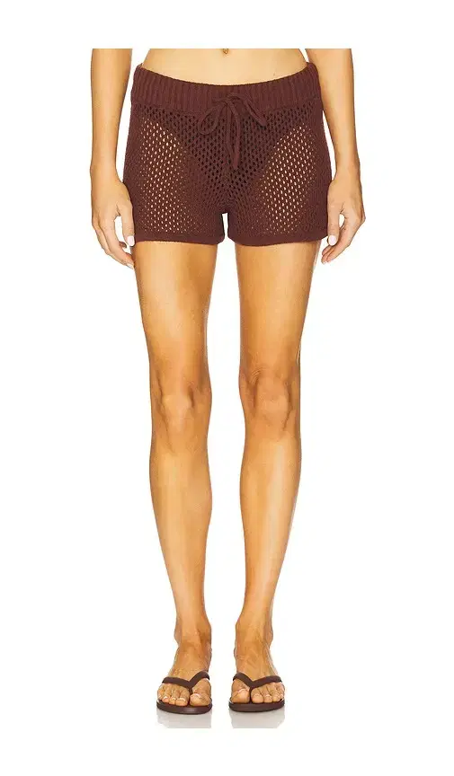 Crochet Knit Micro Short
