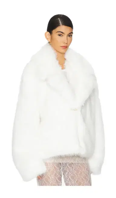Aniye Records Lana Faux Fur Jacket | Thumbnail 2