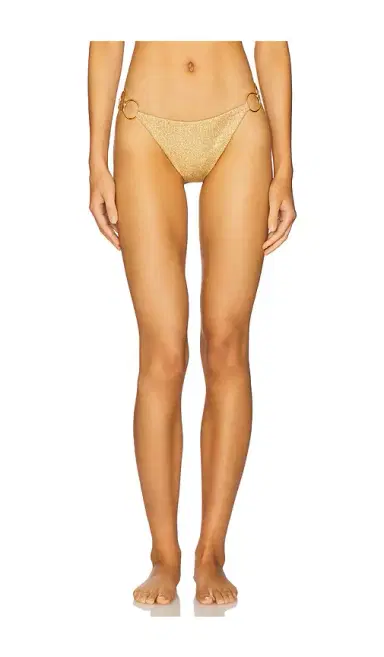 Luli Fama Golden Sunset Ring Brazilian Bikini Bottom | Thumbnail 1