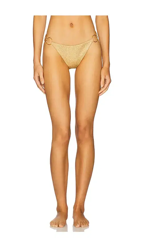 Luli Fama Golden Sunset Ring Brazilian Bikini Bottom