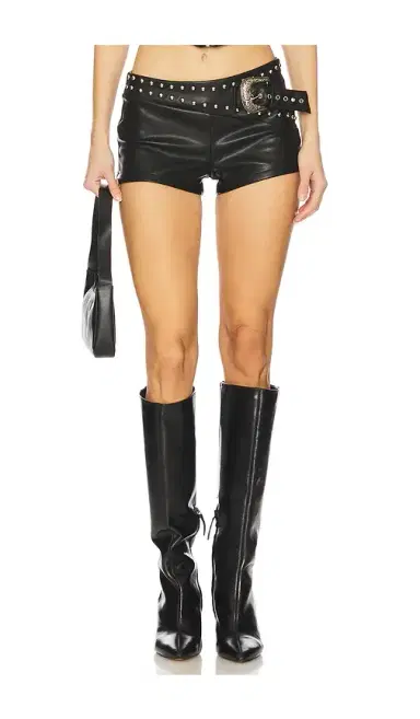superdown Melisa Faux Leather Short | Thumbnail 1