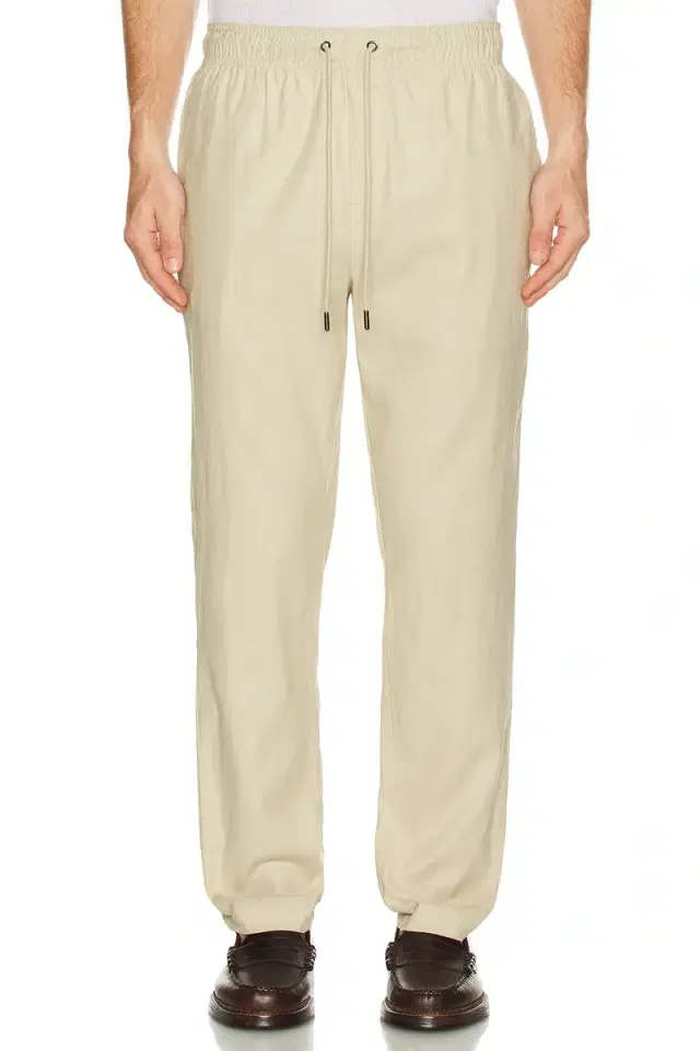 Onia Stretch Linen Pull-On Pant