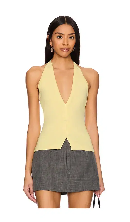 LIONESS Brat Halter Top