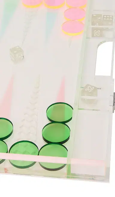 Sunnylife Ombre Lucite Backgammon | Thumbnail 2