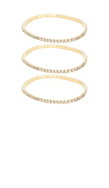 Ettika Crystal Elastic Bracelet Set | Thumbnail 2 Ettika Crystal Elastic Bracelet Set | Thumbnail 2
