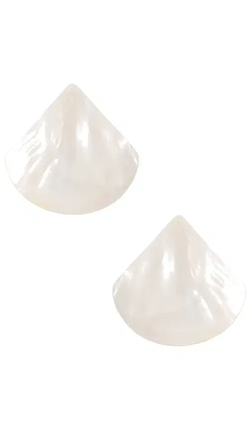 Mother Of Pearl Statement Stud Earrings
